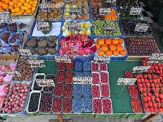 Image showing Fruits Market