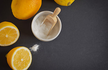 Image showing Lemon and baking soda 