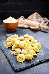 Image showing raw dumplings