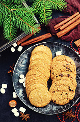 Image showing christmas cookies