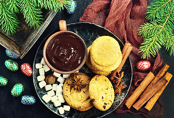 Image showing christmas cookies