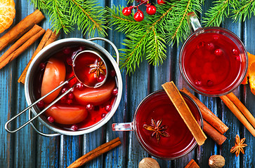 Image showing christmas drink