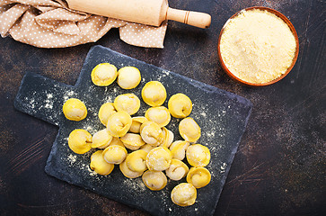 Image showing raw dumplings