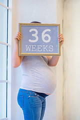 Image showing 36 weeks of pregnancy