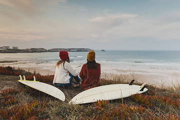 Image showing Another surf day