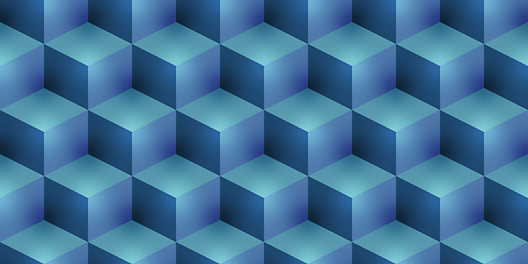 Image showing bright cubic seamless background