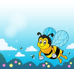 Image showing Happy spring bee topic image 2