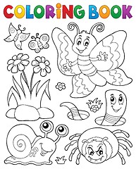 Image showing Coloring book with small animals 4