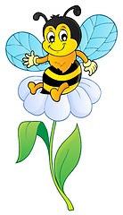 Image showing Happy spring bee topic image 1