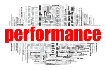 Image showing Performance word cloud