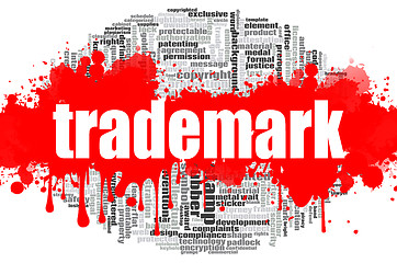 Image showing Trademark word cloud