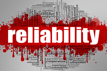 Image showing Reliability word cloud