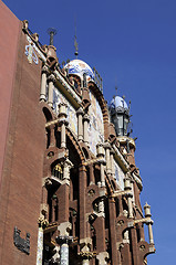 Image showing Palace of Catalan Music in Barcelona