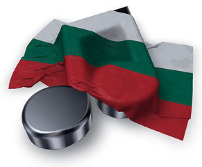 Image showing music note symbol and bulgarian flag