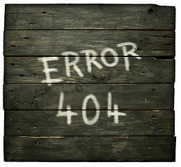 Image showing error 404