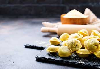 Image showing raw dumplings