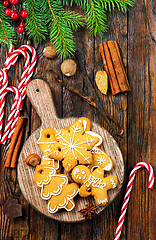 Image showing christmas cookies