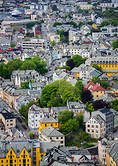 Image showing City of Alesund Norway