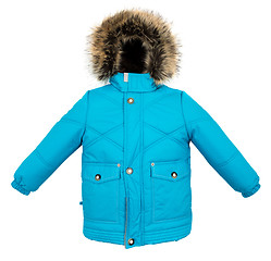 Image showing Warm jacket isolated