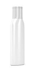 Image showing Plastic bottle for cosmetic products