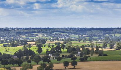 Image showing Landscape in Normandy