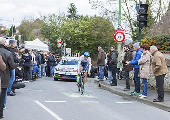 Image showing The Cyclist Magnus Cort Nielsen - Paris-Nice 2016