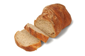 Image showing Bread on white