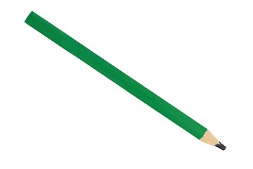 Image showing Carpenter pencil on white