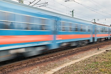 Image showing Train passing by