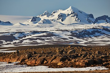 Image showing Standing on a cliff