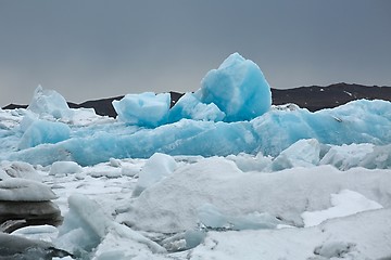 Image showing Glacial lake in Iceland