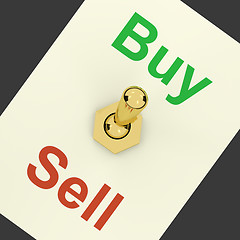 Image showing Buy Word Representing Business Trade And Purchasing