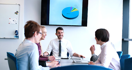 Image showing group of business man on meeting