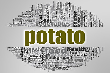 Image showing Potato word cloud