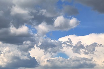 Image showing Clouds in the sky