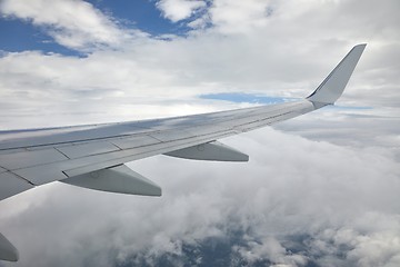 Image showing Flying with widow seat