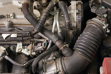 Image showing Car Engine Detail