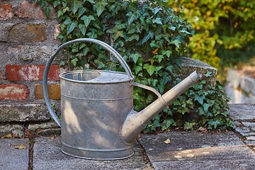 Image showing Gardening watering can