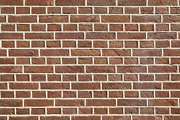 Image showing Brick Wall Closeup