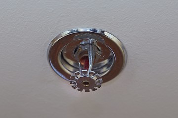 Image showing Fire Safety Sprinkler