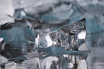 Image showing Glacial lake in Iceland