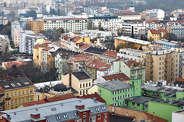 Image showing Brno viewed from above