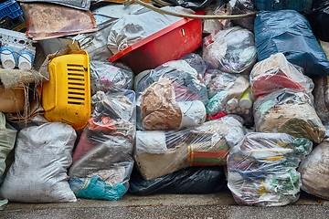 Image showing Mountain of trash