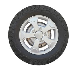 Image showing Car Wheel Tyre