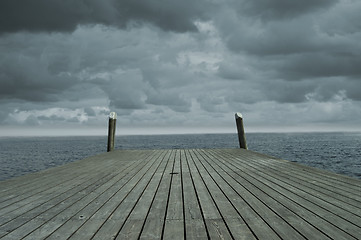 Image showing wooden floor