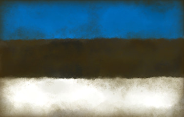 Image showing flag of estonia