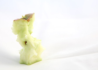 Image showing apple core