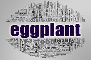 Image showing Eggplant word cloud