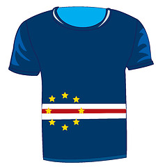 Image showing T-shirt flag Kabo - Verde