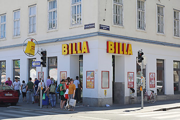 Image showing Billa Shop